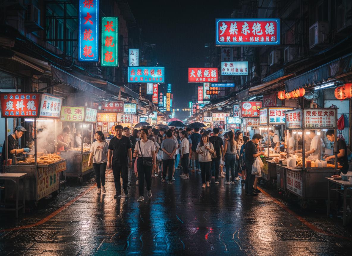 逢甲夜市小吃
