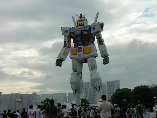 【日本東京旅遊】鋼彈再現台場 Diver City (Gundam RX-78-2 2013)1663
