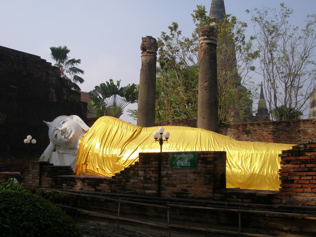 【泰國大城旅遊】大佛寺(臥佛寺) Wat Yai Chai Mongkhon：Ayuthaya 阿育塔亞大城遺跡  47 @貓大爺