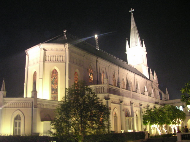 【新加坡旅遊】讚美教堂與讚美廣場：美麗的教堂與浪漫燭光晚餐 147 @貓大爺