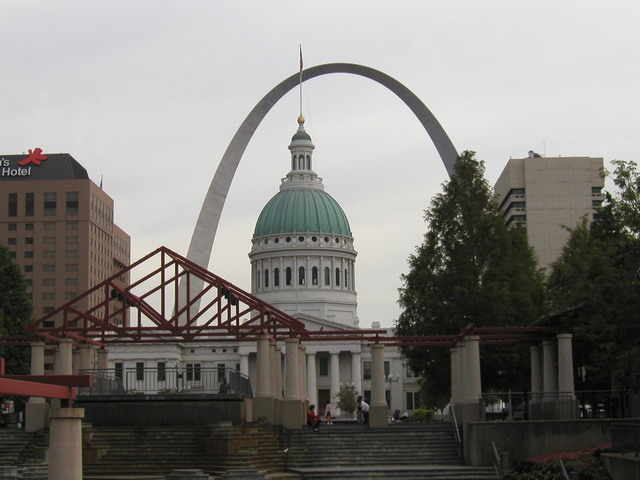 【美國旅遊】St. Louis 聖路易市的地標 Gateway Arch 觀景塔 430 @貓大爺