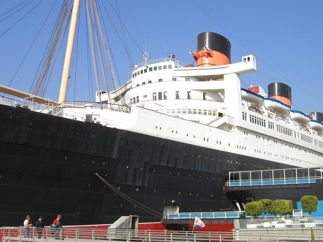 【美國洛杉機旅遊】洛杉磯長堤瑪麗皇后號 Queen Mary 與俄國潛艇 444 @貓大爺