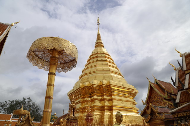 【泰國清邁旅遊】雙龍寺 (素貼寺) Wat Phra That Doi Suthep：1383年創立古老寺廟，清邁必遊代表廟宇 2774 @貓大爺