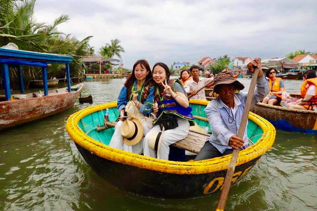 【越南旅遊】會安迦南島：簸箕船，中越必遊超嗨水上咖啡杯 3751 @貓大爺